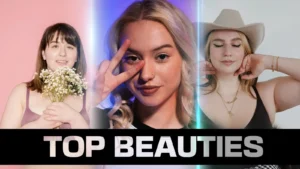 Confident woman smiling outdoors representing beauty and self assurance